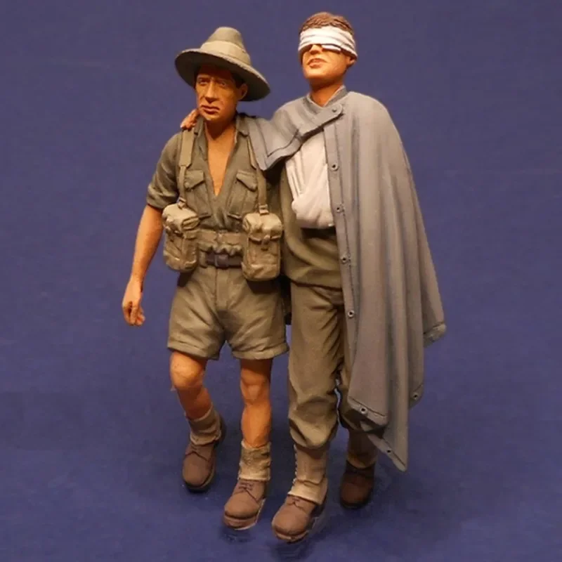 

1/35 Scale New Product Resin Figure Assembly Model Kit Australian Wounded Soldier 2 Unassembled and Unpainted N2233