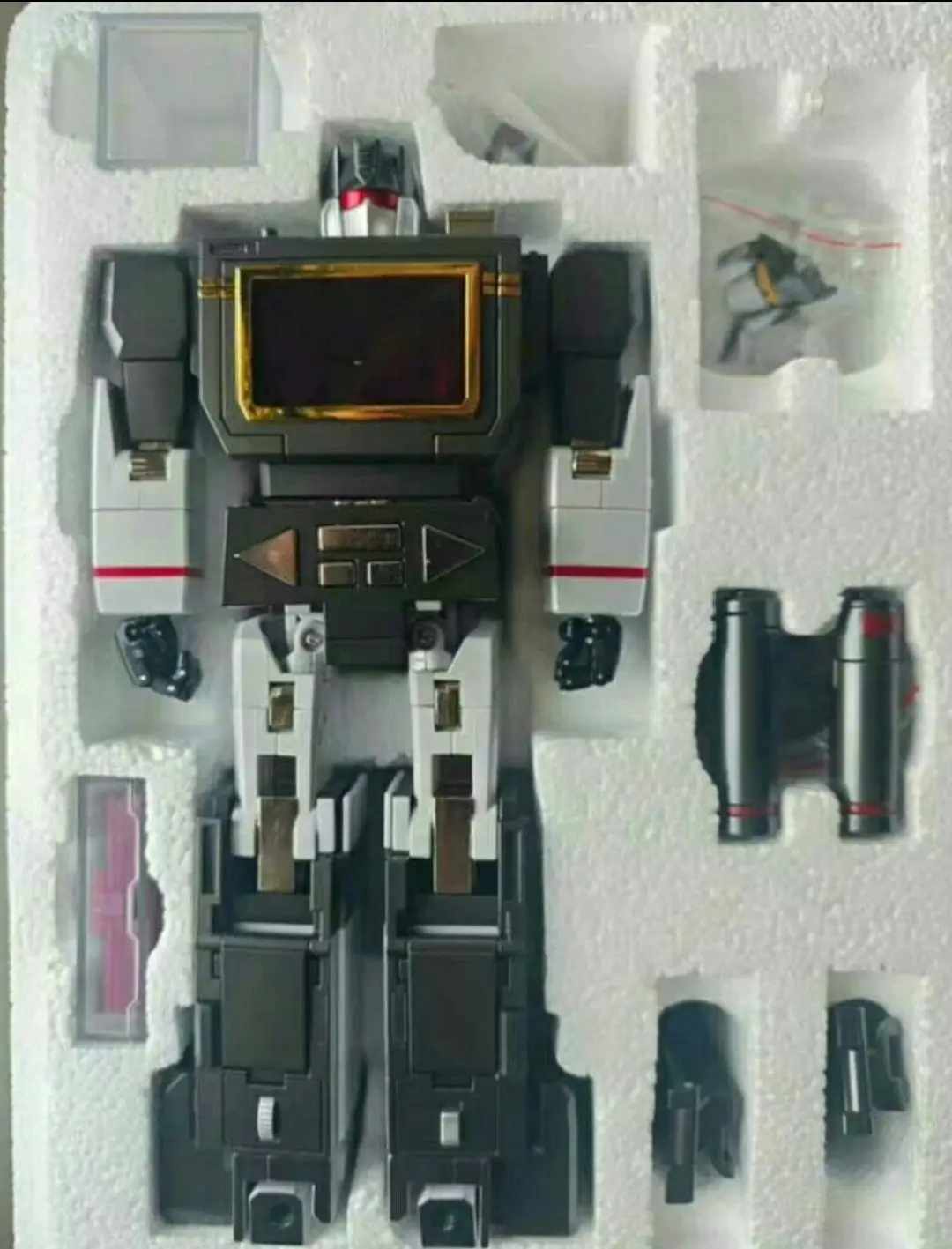 En Stock, juguete transformador FT RP02, tablero de armado, grabadora negra, cinta RP01C, regalos de modelos coleccionables