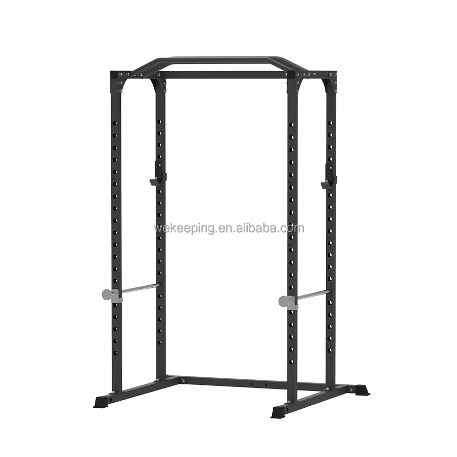 Home Gym Fitness Equipment Multifunction Squat Power Rack Cage with LAT Pull Down Lan and Landmine