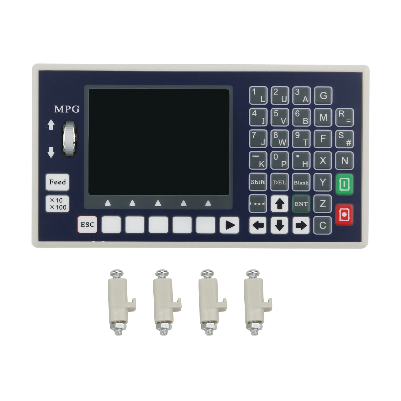 TC5530H 3 Axis TC5540H 4 Axis CNC Controller System G Code Motion Controller with MPG for CNC Milling Machines