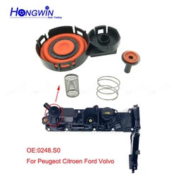 Kit de réparation de couvercle de Valve PCV avec Membrane, pour Peugeot Citroen PSA Volvo Ford 1.6hdi 8v 0248.S0 9688939180 1685815, nouveau
