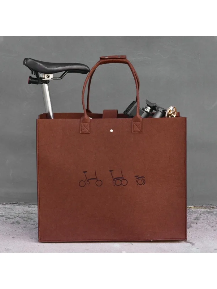 AliExpress Other 1 PCS Lightweight fasionable Foldable Bike Storage Bag For Brompton 14-16 Inch For Dahon Tote bag Bicycle Carry Bag