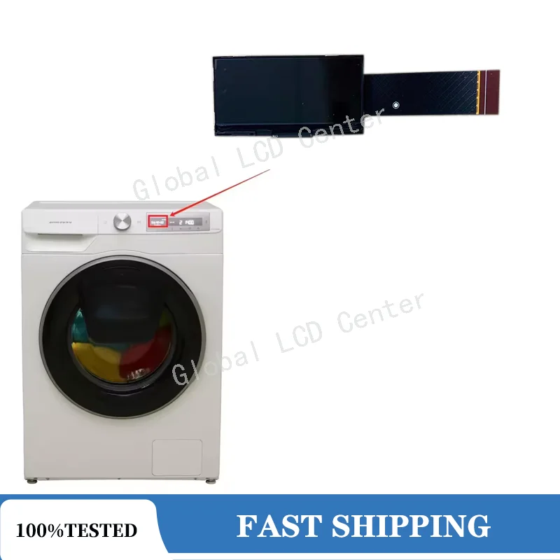 

LCD Display Screen For Samsung WW90T654DLH WW9800T WW90T986DSH WW90T654DLH/S7 WW80T504DAN Washmachine LCD Screen Replacement