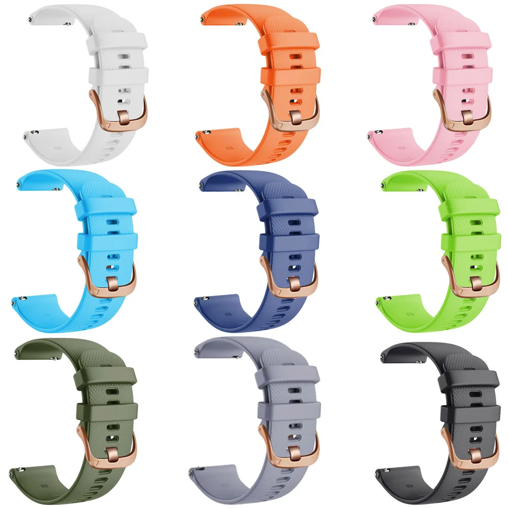 สายดนตรีสำหรับ Garmin Forerunner 165 245 645สายสมาร์ทวอท์ช20มม. สำหรับ vivoactive 5 3 venu SQ 2 venu 2 plus สายเปลี่ยนได้