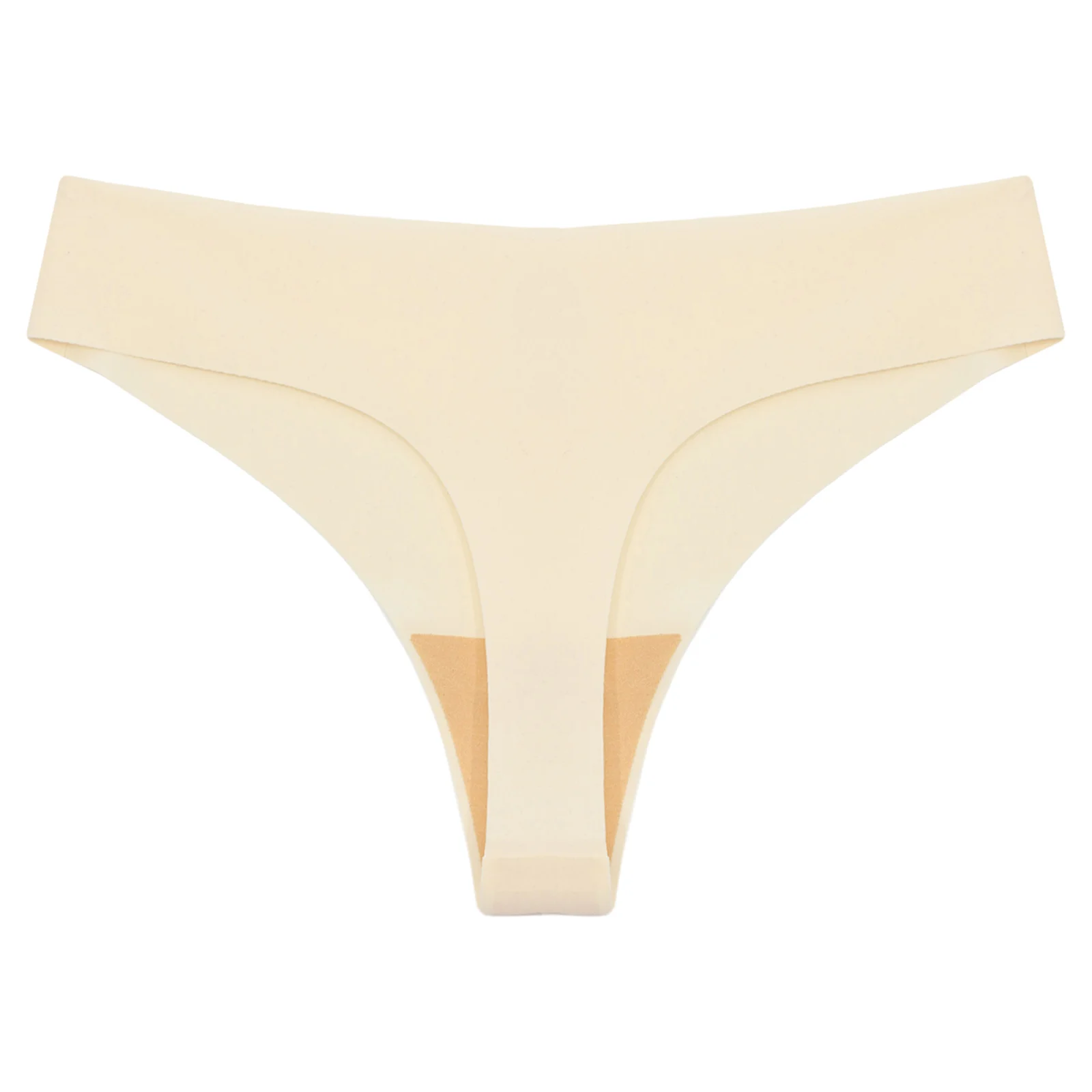 #S-XL Women Seamless Solid Color Briefs G-string Thong Cute Fruits Printed T-back Underwear Sexy Briefs Stretchy Sport Panty