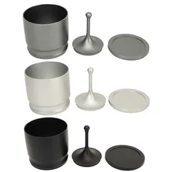 58mm Dosing Rings Press Aluminum Alloy Anti Flying Coffee Powder Picker Coffee Making Supplies Coffee Dosing Cup