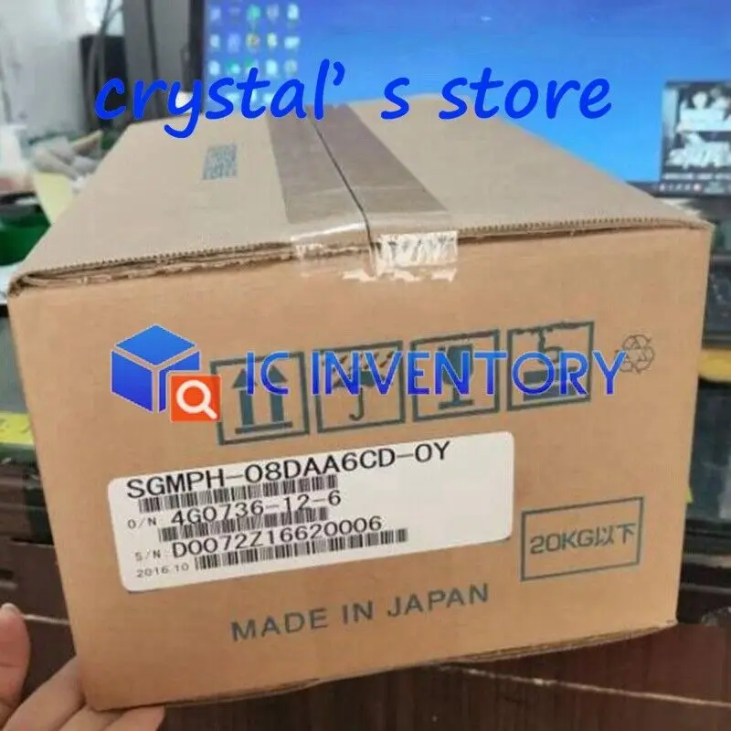 

1PCS SGMPH-08DAA6CD-OY Yaskawa Servo Motor New IN BOX SGMPH-08DAA6CD-0Y