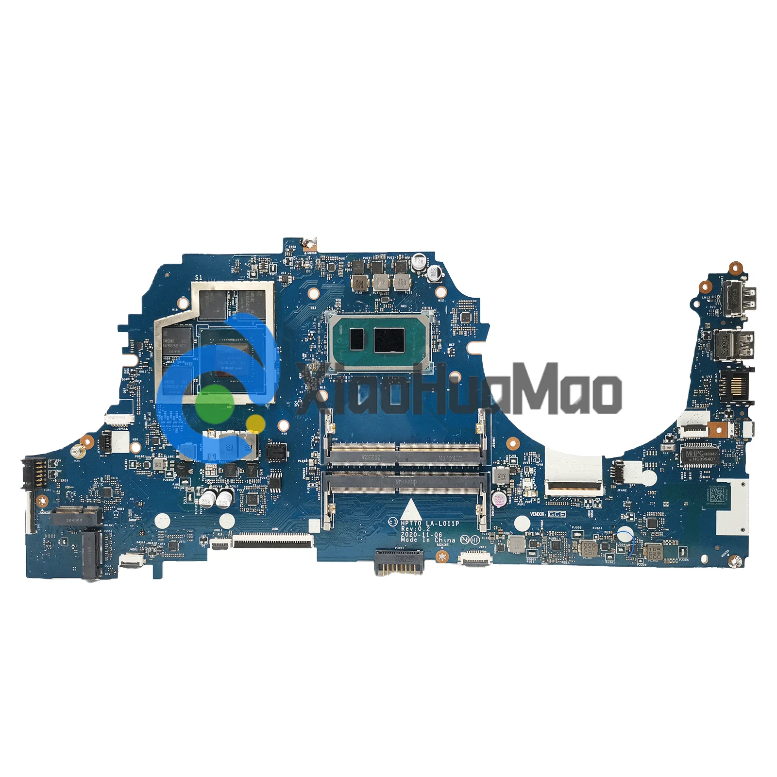 

LA-L011P Notebook Mainboard For HP 17-CD Laptop Motherboard i5-11300H i7-11370H RTX3050/RTX305Ti M53288-601 M43267-601 V4G