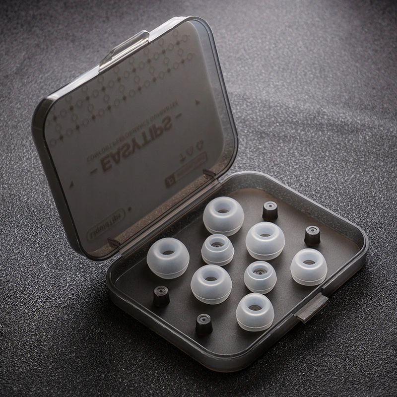 Whizzer EASYTIPS SS20 ซิลิโคนชนิดใส่ในหู Eartips XS/S/M/L ขนาด 4 คู่ใน 1 กล่อง