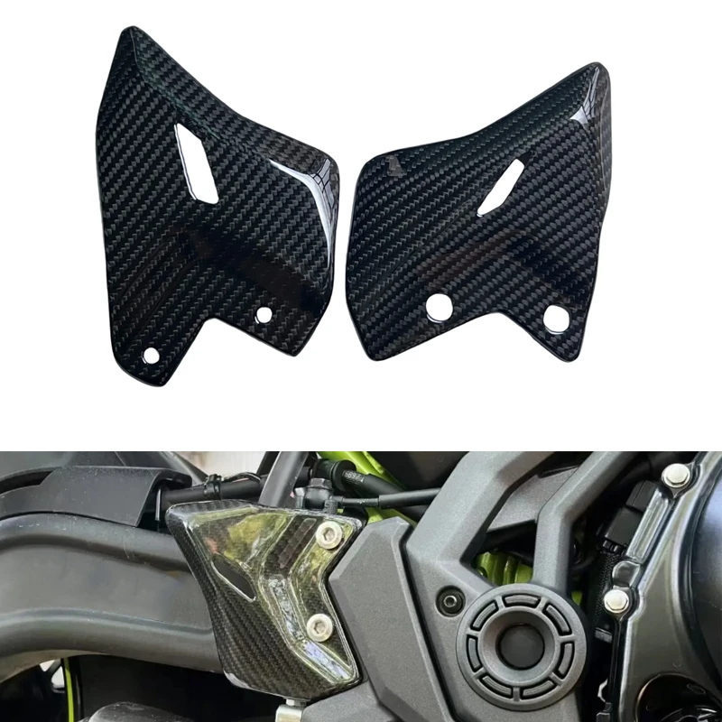 

Suitable for Kawasaki Ninja 650-z650 motorcycle accessories rear pedal wing board carbon fiber rear guard board 2017-2024