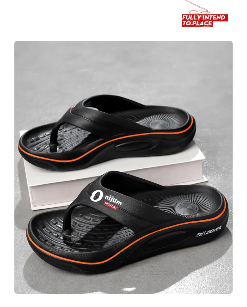 Summer Men Slippers Non Slip EVA Flip Flops Lightweight Home Sandals Soft High Quality Slides Fashion Outdoor Beach Bathroom