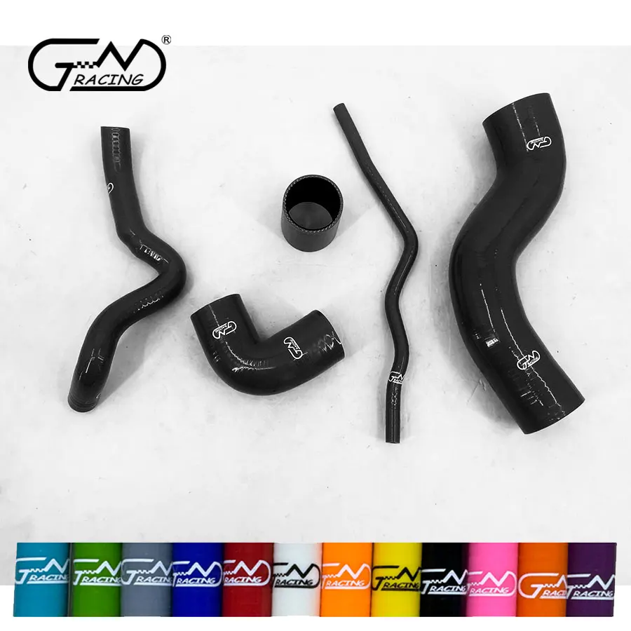 مجموعة خراطيم دفعة المبرد الداخلي من السيليكون Fit 2000-2006 VW GOLF MK4 GTI BORA 1.8T Turbo