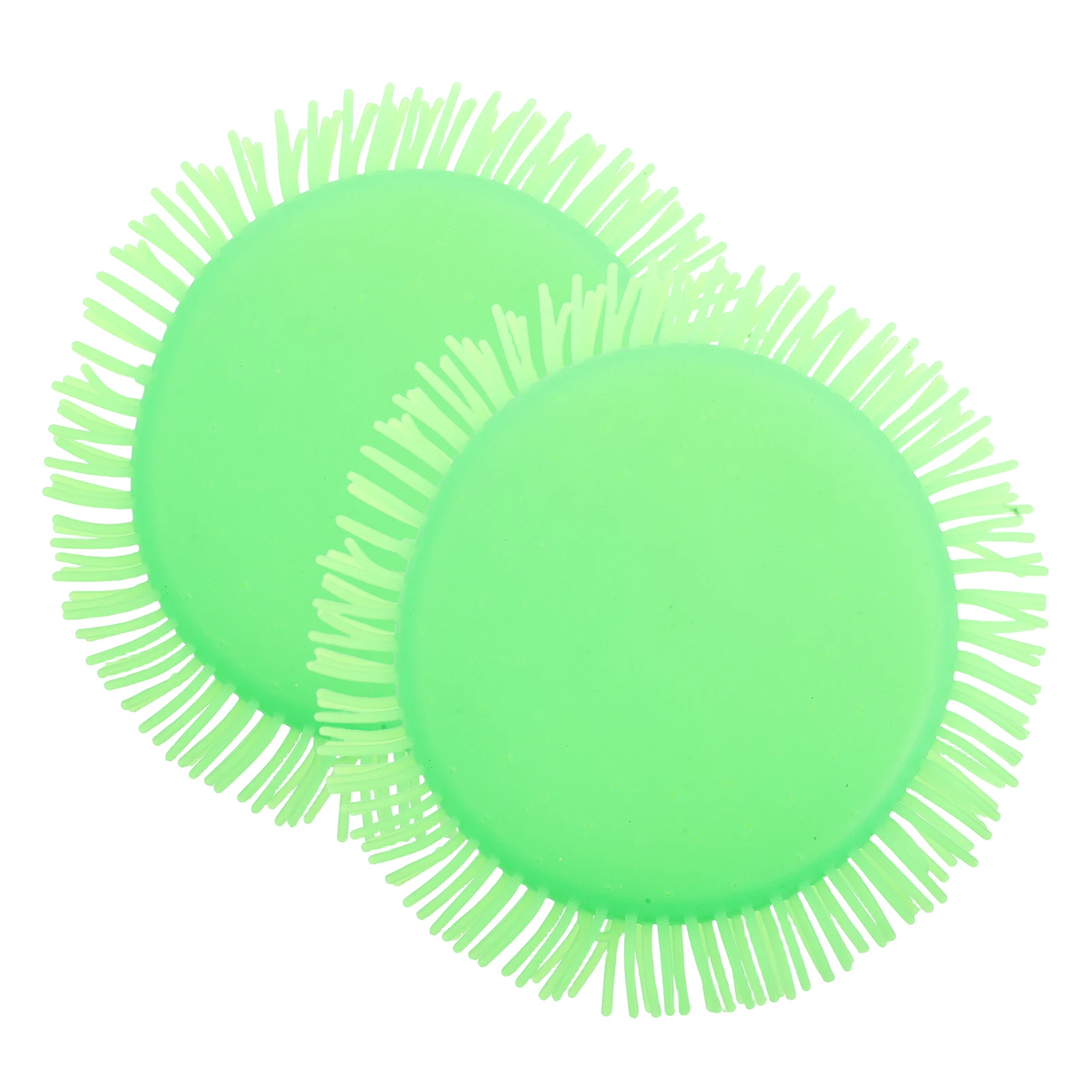 

2pcs Water Absorbing Flying Disc Sponge Beach Outdoor Game Family Fun Stress Relief Backyard Splash Toy Lightweight Portable