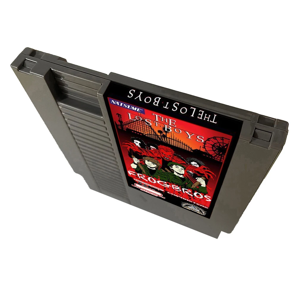 The Lost Boys: Frog Bros NES Rom Hack - خرطوشة ألعاب فيديو 72Pins لوحدة تحكم نظام الترفيه Nintendo - ENG