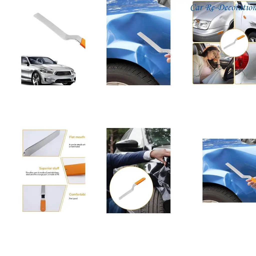 

R58D Metal Dent Repair Z Shaped Tapping Pad Paddle Flapping Pad Tap Down Tool