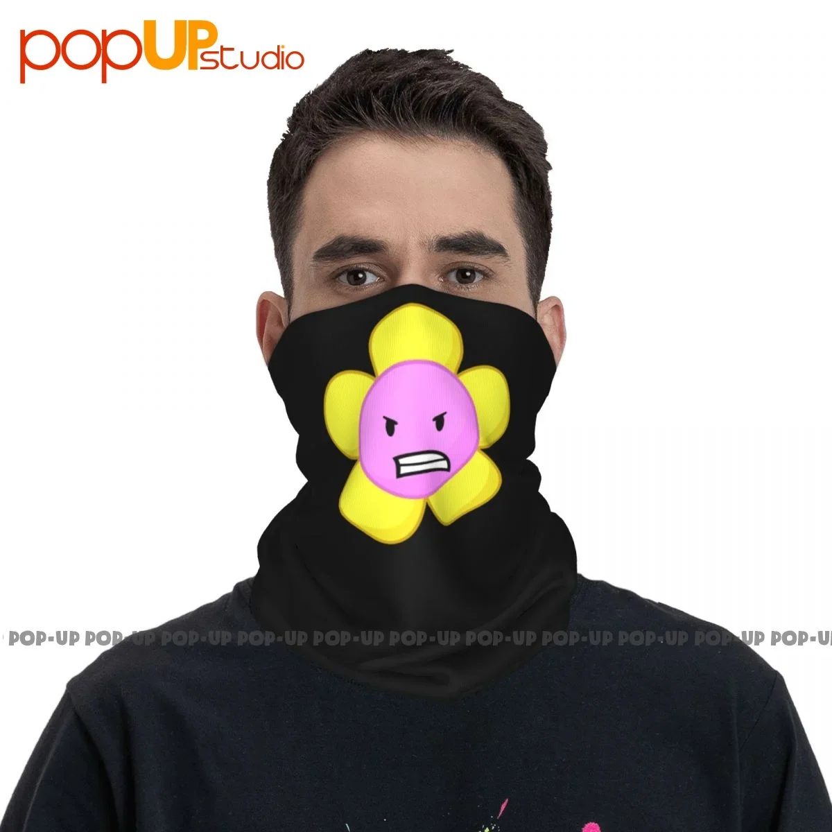 Bfdi Battle For Dream Island Flower Neck Gaiter Bandana Scarf Face Mask