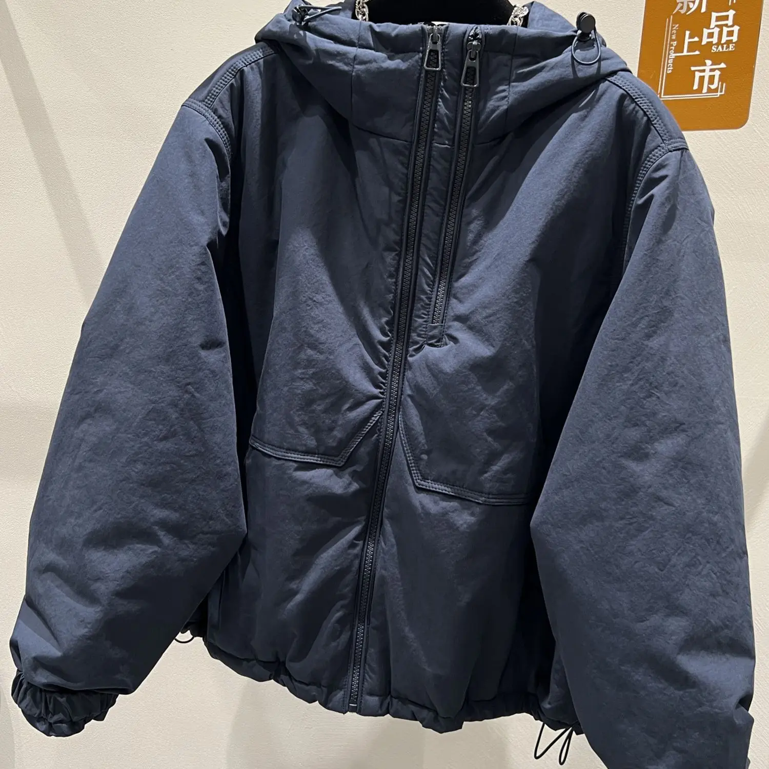 Spring and Autumn European Women's Cotton Jacket Oversized Hooded Casual Windproof Jacket