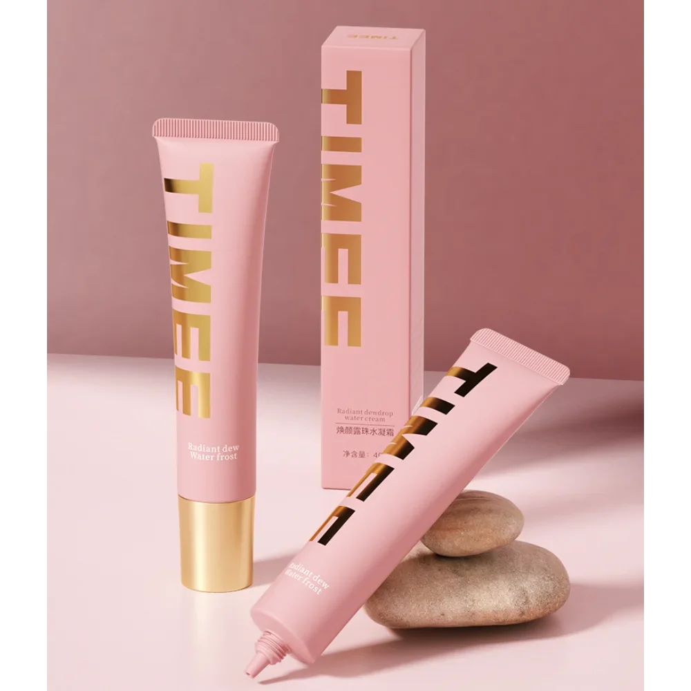 TIMEE Glow Radiant Dewdrop Water Cream 40g Brightening Concealer Moisturizing 3-in-1 Whitening Invisible Pores Makeup Cosmetics