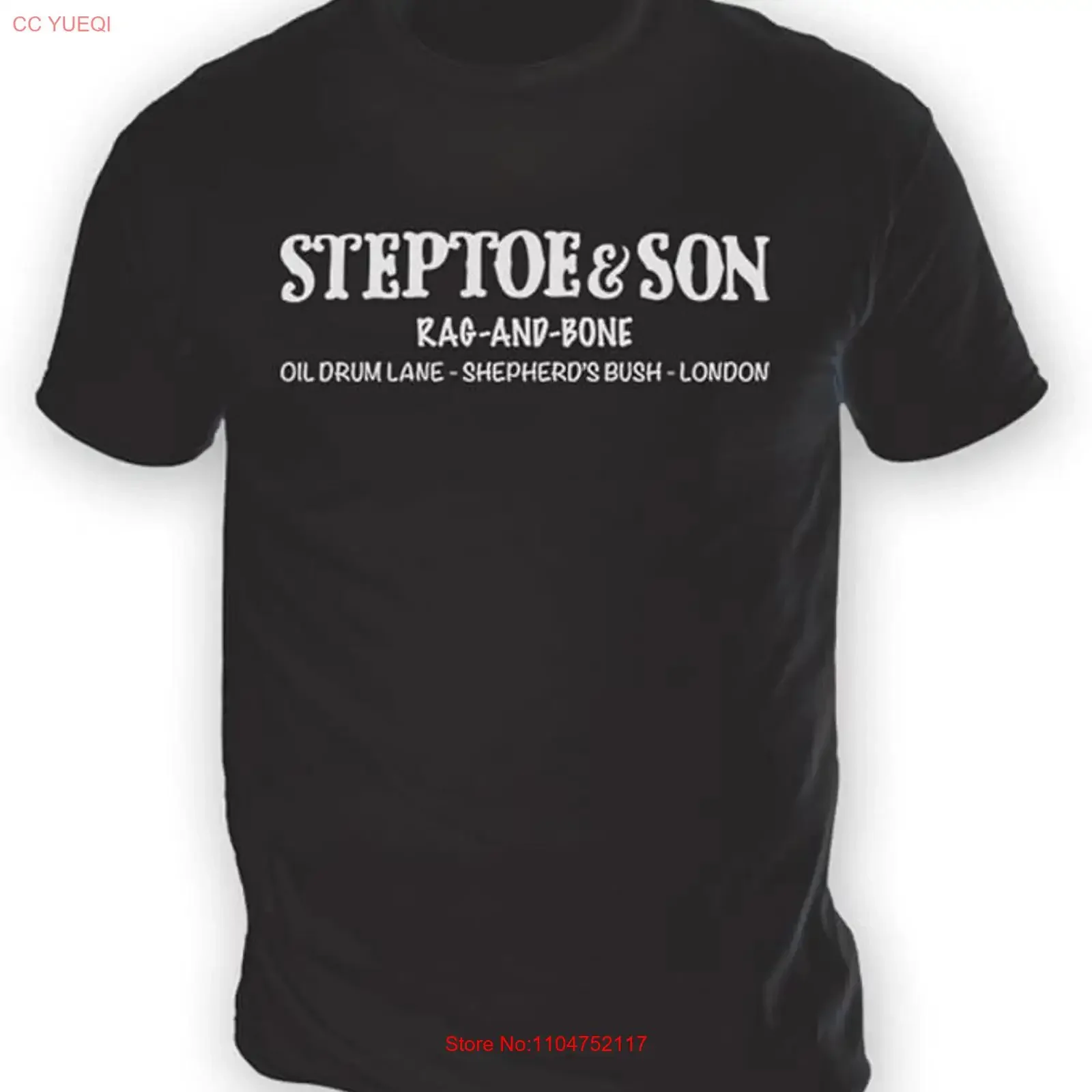 Steptoe and Son Mens T Shirt x13 Colours Fan TV Rag Bone Scrap London vintage Washed fashion Versatile Casual designer clothes