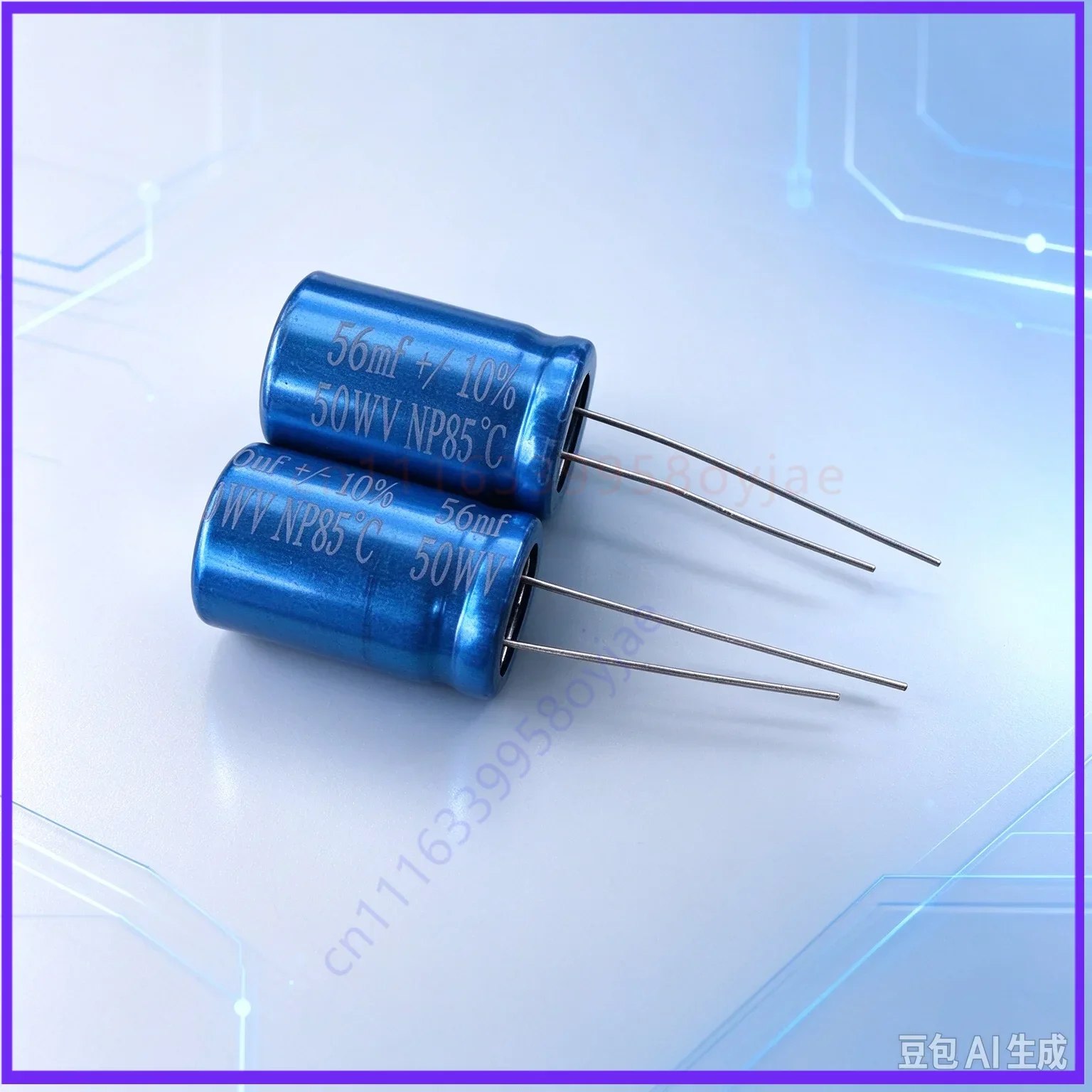 New for Sounder Benic NP 85℃ 56uf 50V Non-Polar Crossover Capacitor For Subwoofer  50pcs