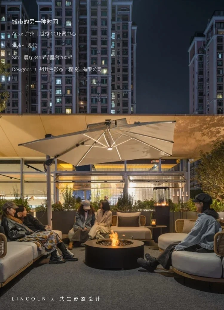 Outdoor real fire fireplace heater household living room villa decoration firewood ornament