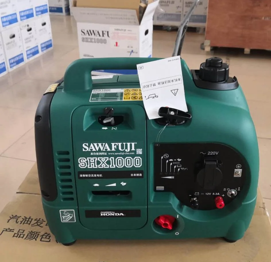 GX50 1.6HP 0.9kw 900w 1kw SAWAFUJI SHX1000 Digital Inverter Gasoline Generator