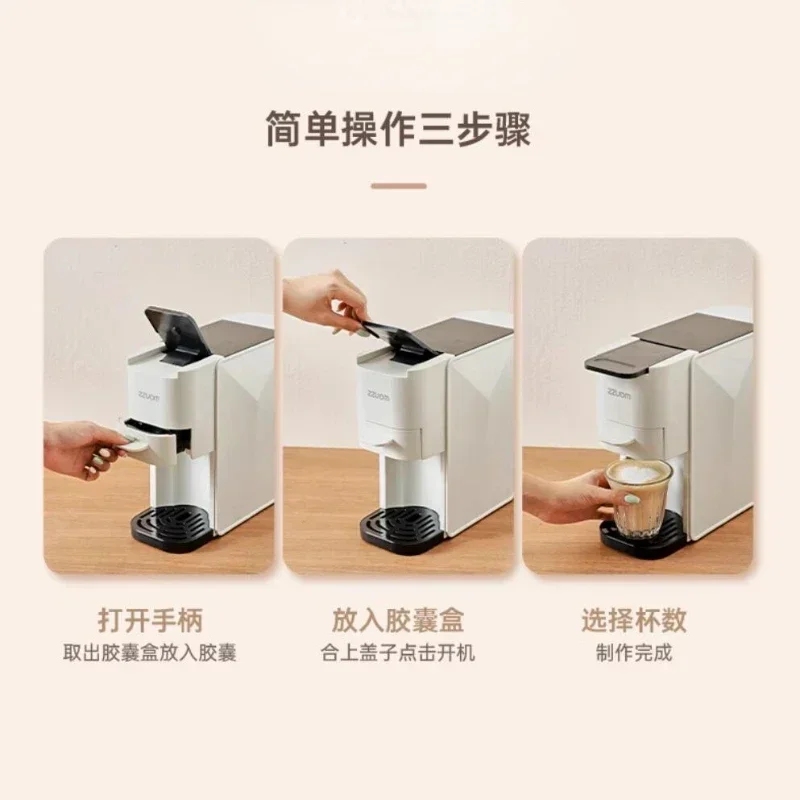 220V 20Bar Smart Kapsel Kaffeemaschine Automatische Kleine Kapseln/Pulver Verfügbar Desktop Espresso Kaffeemaschine Cafetera