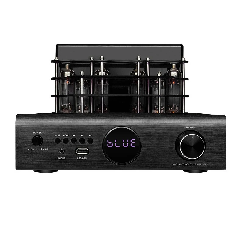2080R Power Amplifier 2.0 Audio Audiophile Grade Tube Bluetooth Front Shelf HiFi Combination Speaker