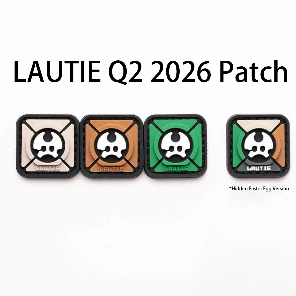 LAUTIE Q2 2026 SAM-S Gray/Brown/Green EDC Patch Sam Portable Pouch Storage Bag Patch Collection