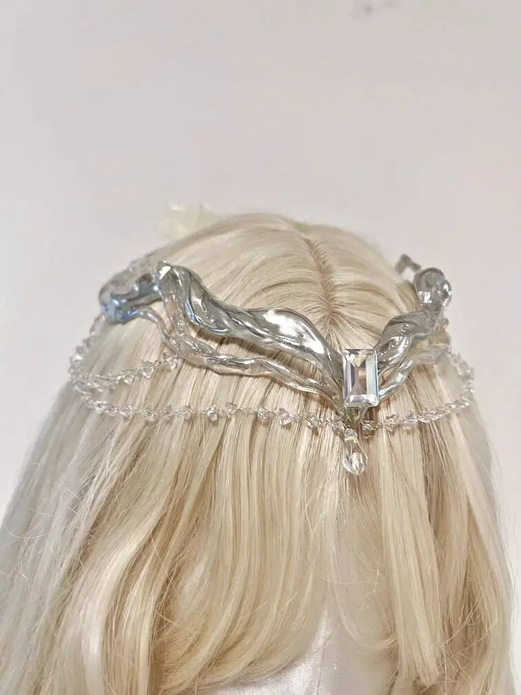 

ZIWU Design Ice Crystal Hair Crown
