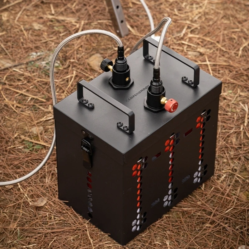   Tear Resistant Fuels Canister Box Outdoor Antislip Camping Portables Storage Box