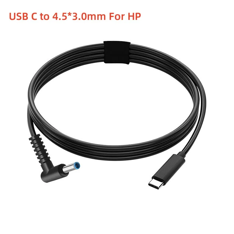 USB Type C PD Charging Cable Cord Dc Power Adapter Jack Converter to 13 Plugs Male for Lenovo Asus Dell Hp Laptop Charger