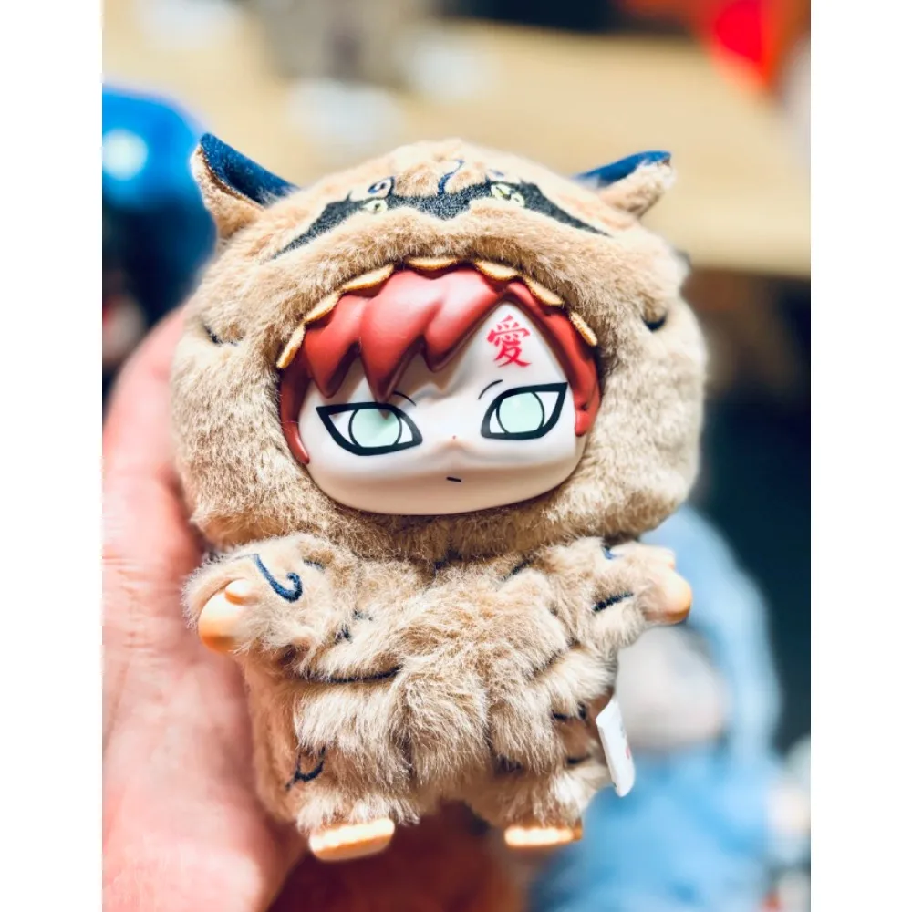 오리지널 MINISO Eaki Shippuden Ninja Blind Box – 비스트 파티 시리즈 봉제 인형 |   열혈 애니메이션 장난감, 남자아이를 위한 완벽한 선물