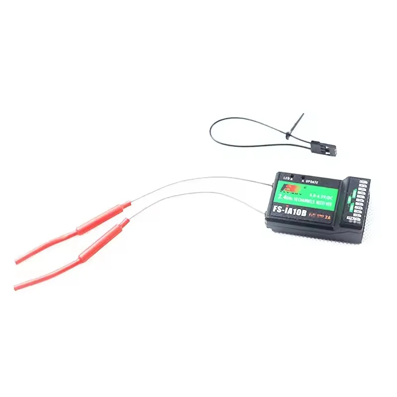 Flysky FS-iA10B 2.4G 10CH 10 قنوات استقبال FS IA10B لجهاز الإرسال FS-I10 FS-I6S FPV RC هليكوبتر كوادكوبتر الطائرات