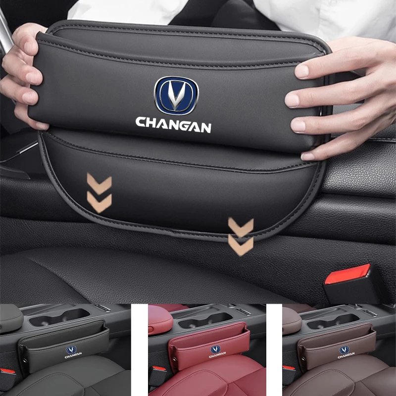 Multifunction Car Seat Gap Organizer Storage Box Pocket Universal For Changan CS75 CS35 Plus CS15 CS95 RAETON CX70 CS55 EADO CX