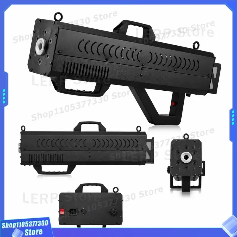 Дымовая машина 90-240В RGB LED Jet FX с мощной воздушной колонной, световая пушка для диджеев, для сцены, свадеб и вечеринок