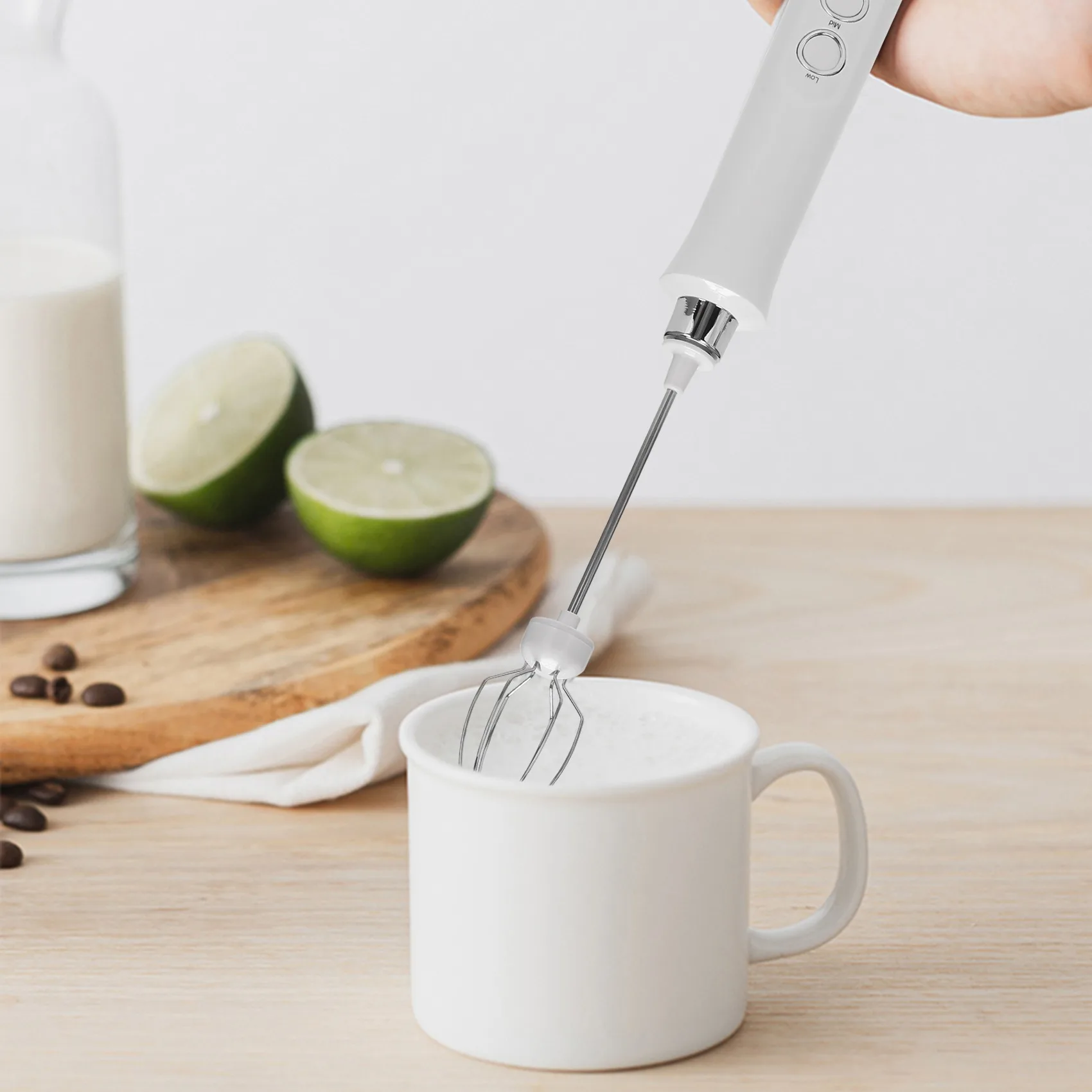A97G USB رغوة الحليب الكهربائية 3 سرعات كابتشينو القهوة رغوة 3 خفقت يده خافق البيض الشوكولاته الساخنة مشروب لاتيه