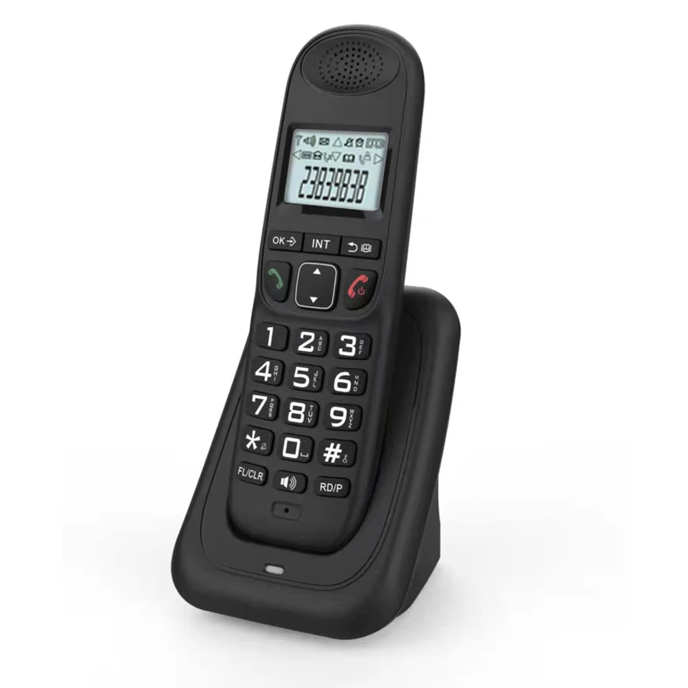 

2025 hot sale Custom RJ11 PSTN Phone Landline DECT cordless telephone