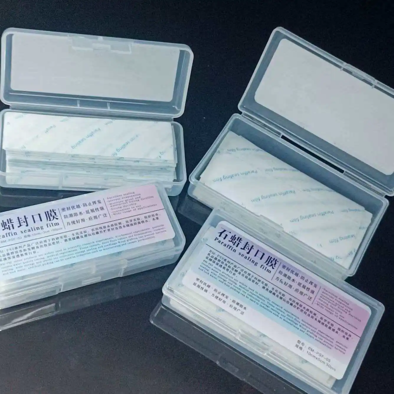 

Biological laboratory paraffin sealing film boxed slices 10cm wide 3cm/5cm/9cm