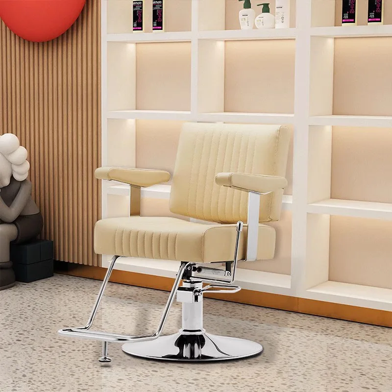 

Facial Ergonomic Barber Chairs Manicure Aesthetic Comfortable Makeup Barber Chairs Beauty Sillas De Barberia Modern Furniture