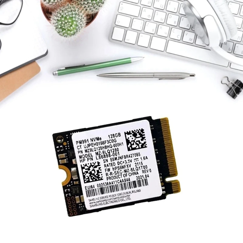 PM991 128G 2230 PCIE3.0 NVME SSD High Speed Data Transfer For Laptop Tablets Storage Hard Disk Card Easy Install