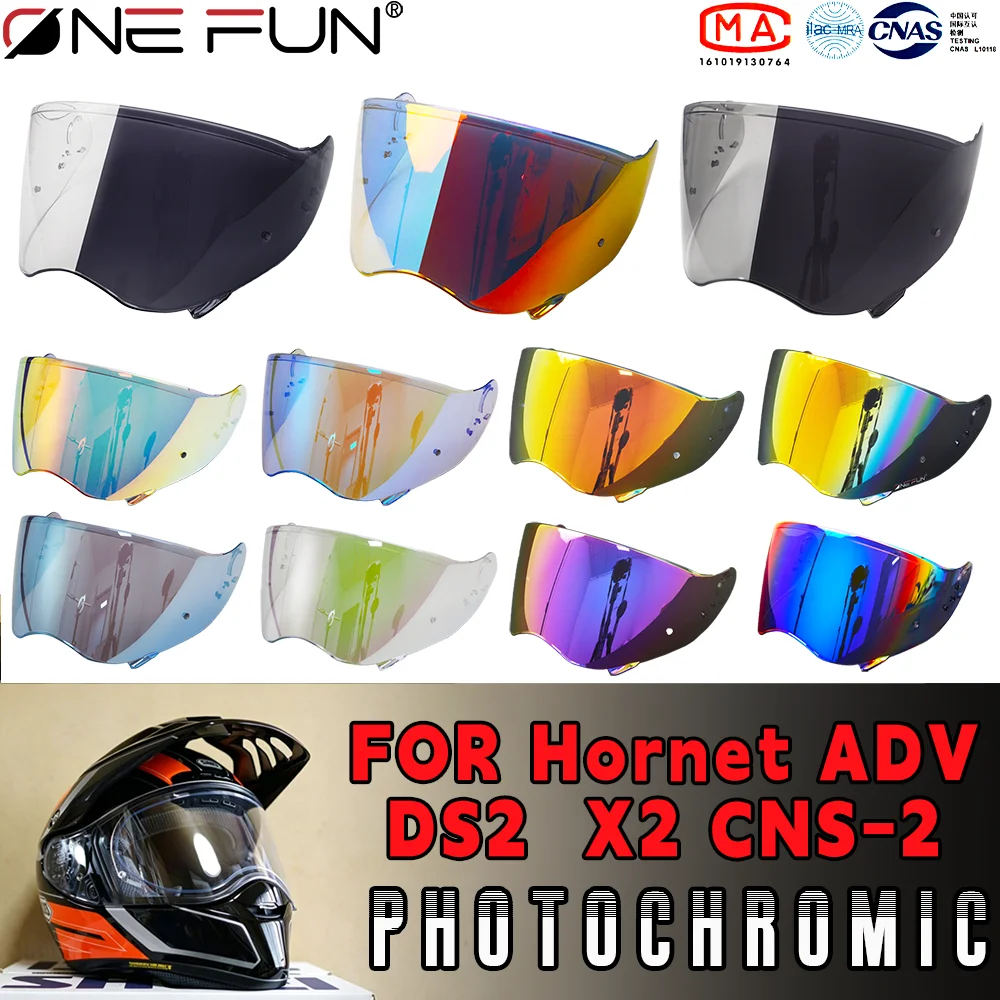 

photochromic Motorcycle helmet shield for SHOEI GT-AIR1 2NEOTEC1CNS-1 sun visor uv-protective,Scratch-resistant,Quick installat