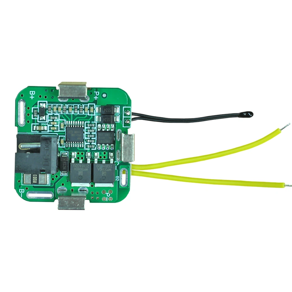 4S BMS 8A 16.8V 18650 Li-ion elektronarzędzia zabezpieczenie akumulatora zwarcie/temperatura NTC z wtyczka DC