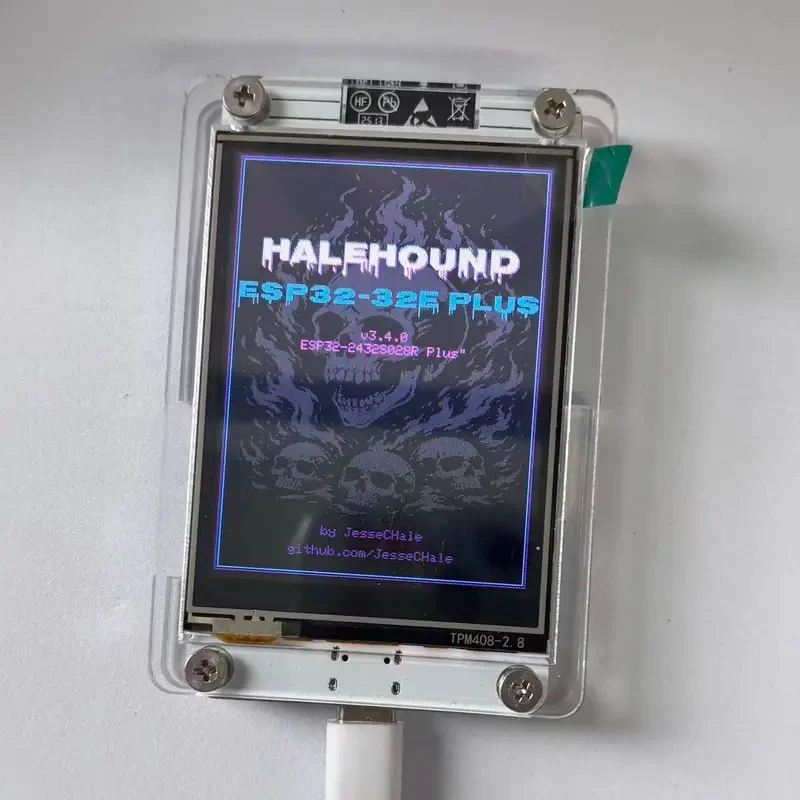 

ESP32 HaleHound Dev Board: Firmware Version V3.4.0 WiFi/Net Monitor, 2.8, RSSI Readout