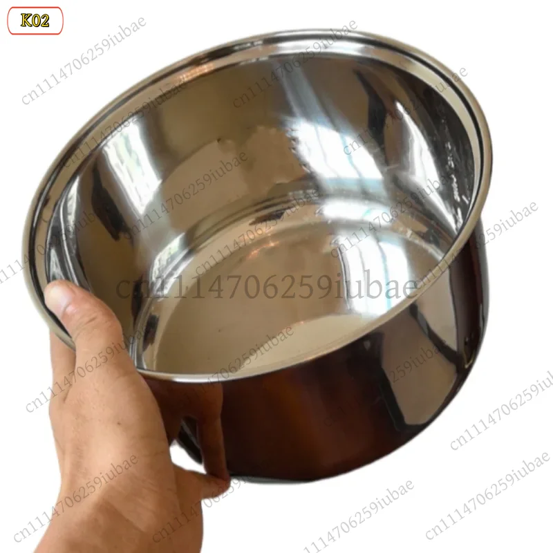 df Stainless Steel Rice Cooker Inner Bowl Replacement Inner Pot For SR‑ZCO75 Rice Cooker Kitchen Appliance Spare Accessory