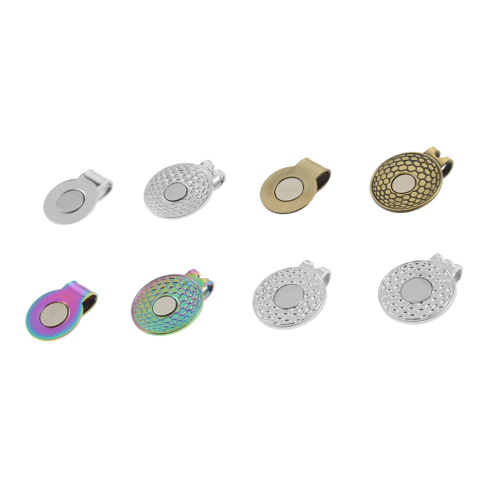 10Pcs Golf Hat Clip Magnetic Golf Cap Clips with Strong Magnetic Attach To Your Pocket Edge Belt Clothes Gift Golf Accessories