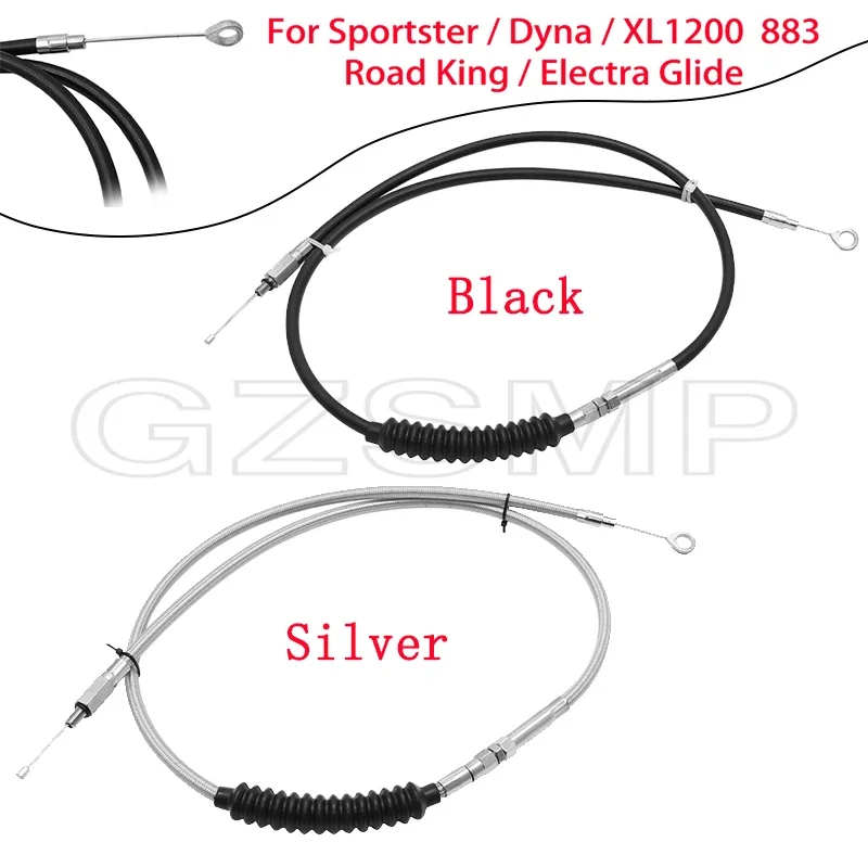 

Clutch Line 140cm/ 160cm/ 180cm For Harley Sportster Iron XL 883 1200 H XL883R P L C Dyna Softail Fat Boy Road King