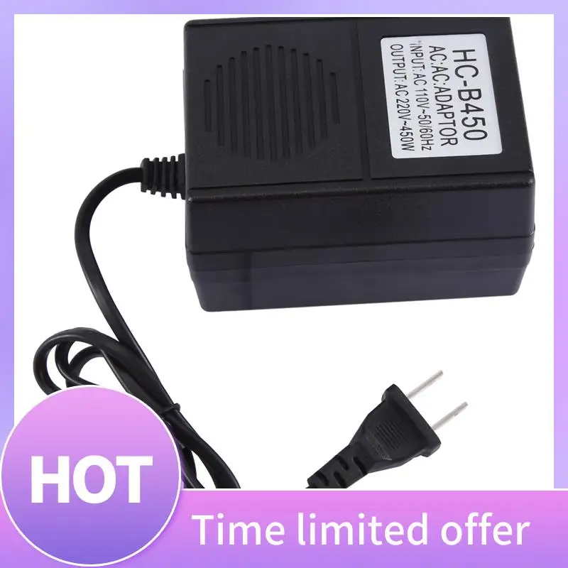 

ABFN-110V To 220V 450W Power Supply Transformer Oxygen Concentrator Use Converter With Power Adapter US Plug Durable