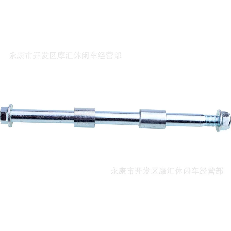 Scrambling Motorcycle Rear Axle Spacer Sleeve Flat Fork Shaft Nut Bolt Wire Length24CMThick15MMSpacer Sleeve24/34MM