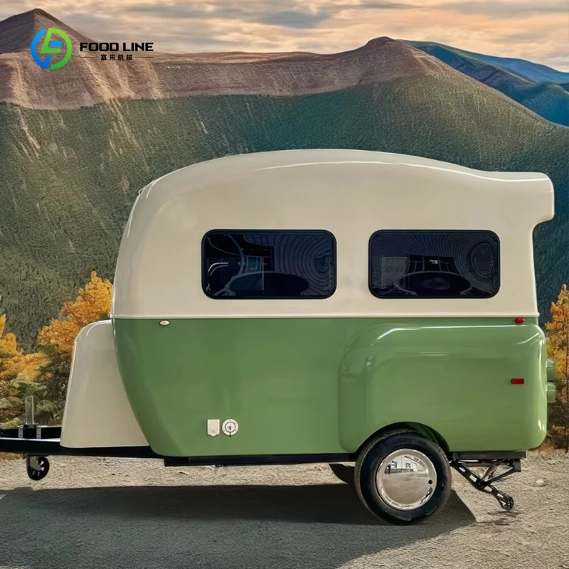 

Customized Ultra-Lightweight Luxury Teardrop Travel Trailer RV Camper Easy Mobility for On-the-Go Adventures in Off-Road Camping